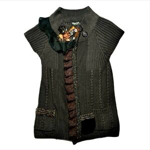 Lee Andersen Knit Sweater Cardigan